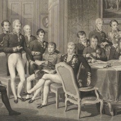  Le congrès de Vienne Jean Godefory (graveur), Jean-Baptiste Isabey (dessinateur), 1819, © RMN-Grand Palais (musée des châteaux de Malmaison et de Bois-Préau) / Gérard Blot