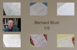 Bernard Brun-génétique des textes-dialogue