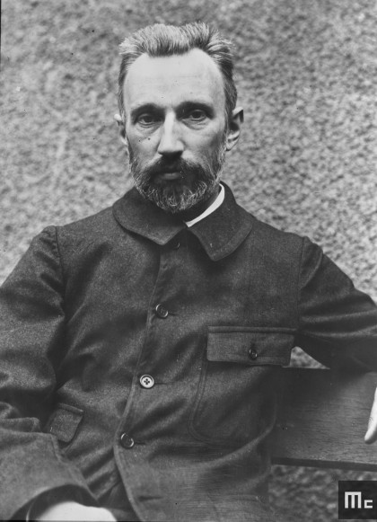 Pierre Curie in 1905 (Source : Musée Curie ; coll. ACJC)