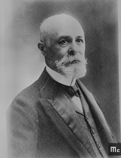 Portrait d’Henri Becquerel vers 1903.