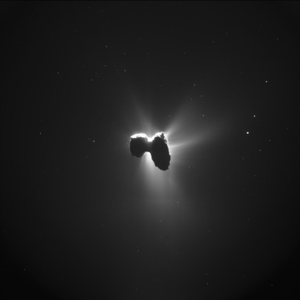 Comète observée par Rosetta