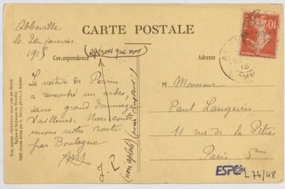 Carte-postale 1915