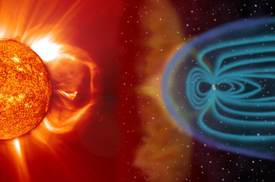 Champ magnetique © NASA