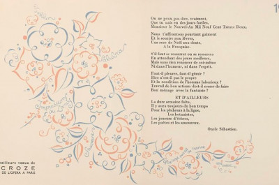 Voeux 1932
