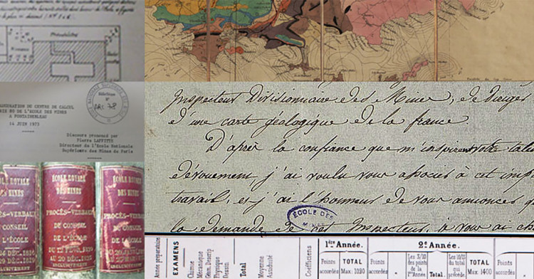 archives bibliothèque-école des mines