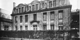 Institut du Radium, pavillon Curie, dans les années 1920. 
